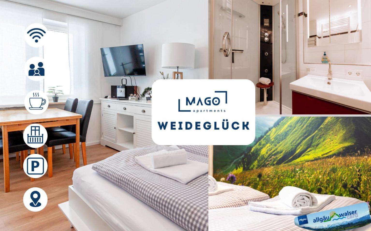 Weideglueck-Zentral-Dampfdusche Apartman Oberstaufen Kültér fotó